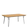 Teak Tuintafel Ripp (180X100 Cm)|Exotan Sale