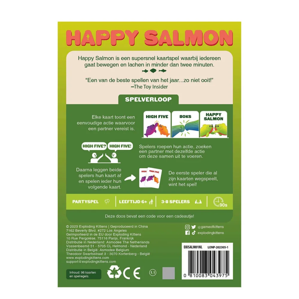 Happy Salmon|Exploding Kittens Cheap