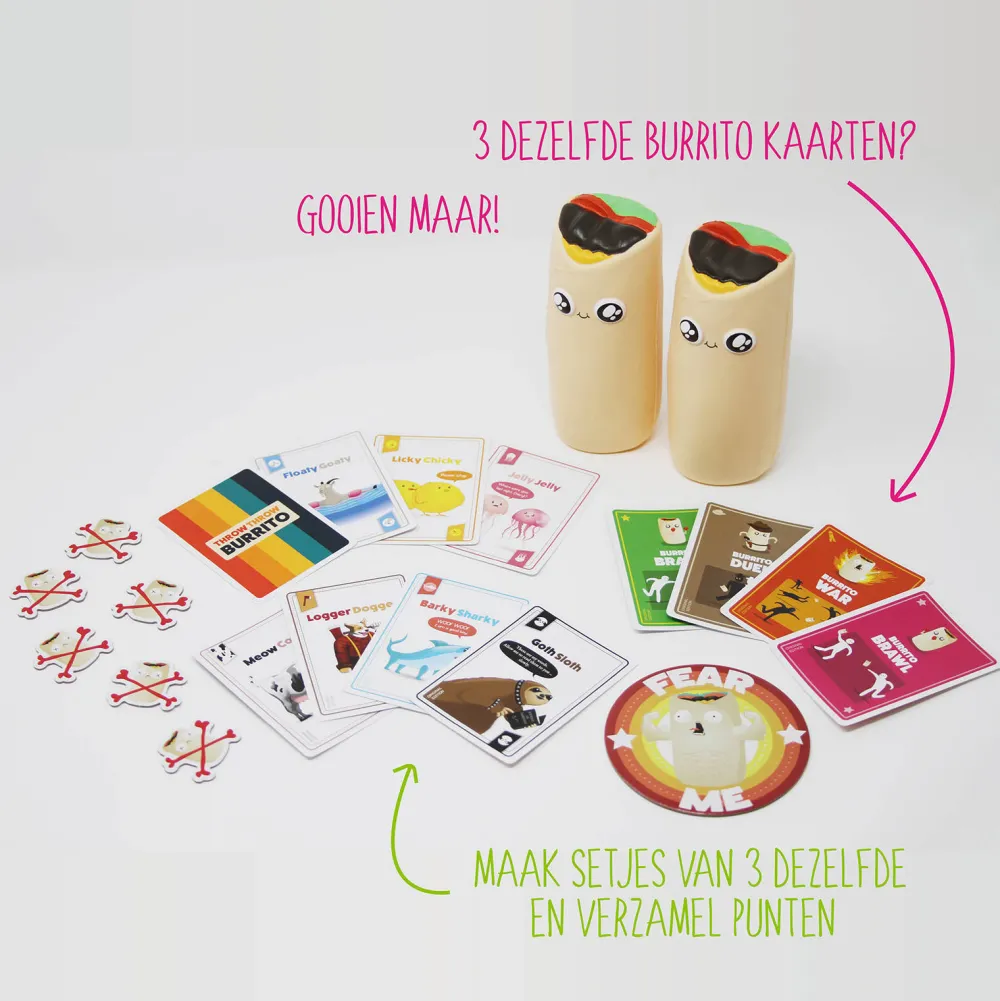 Throw Throw Burrito Kaartspel|Exploding Kittens Online