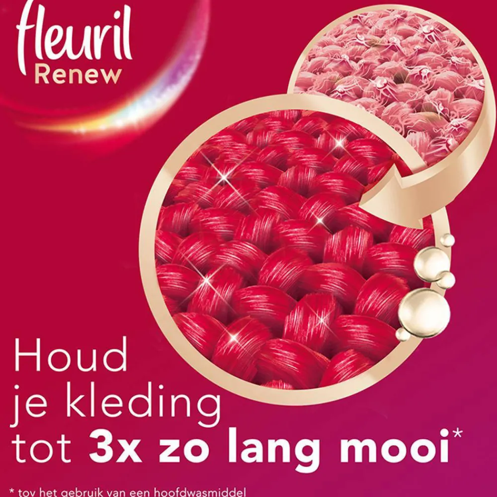 Outlet Fleuril Renew Liquid Color - Vloeibaar Wasmiddel - Voordeelverpakking - 4 X 49 Wasbeurten - 196 Wasbeurten