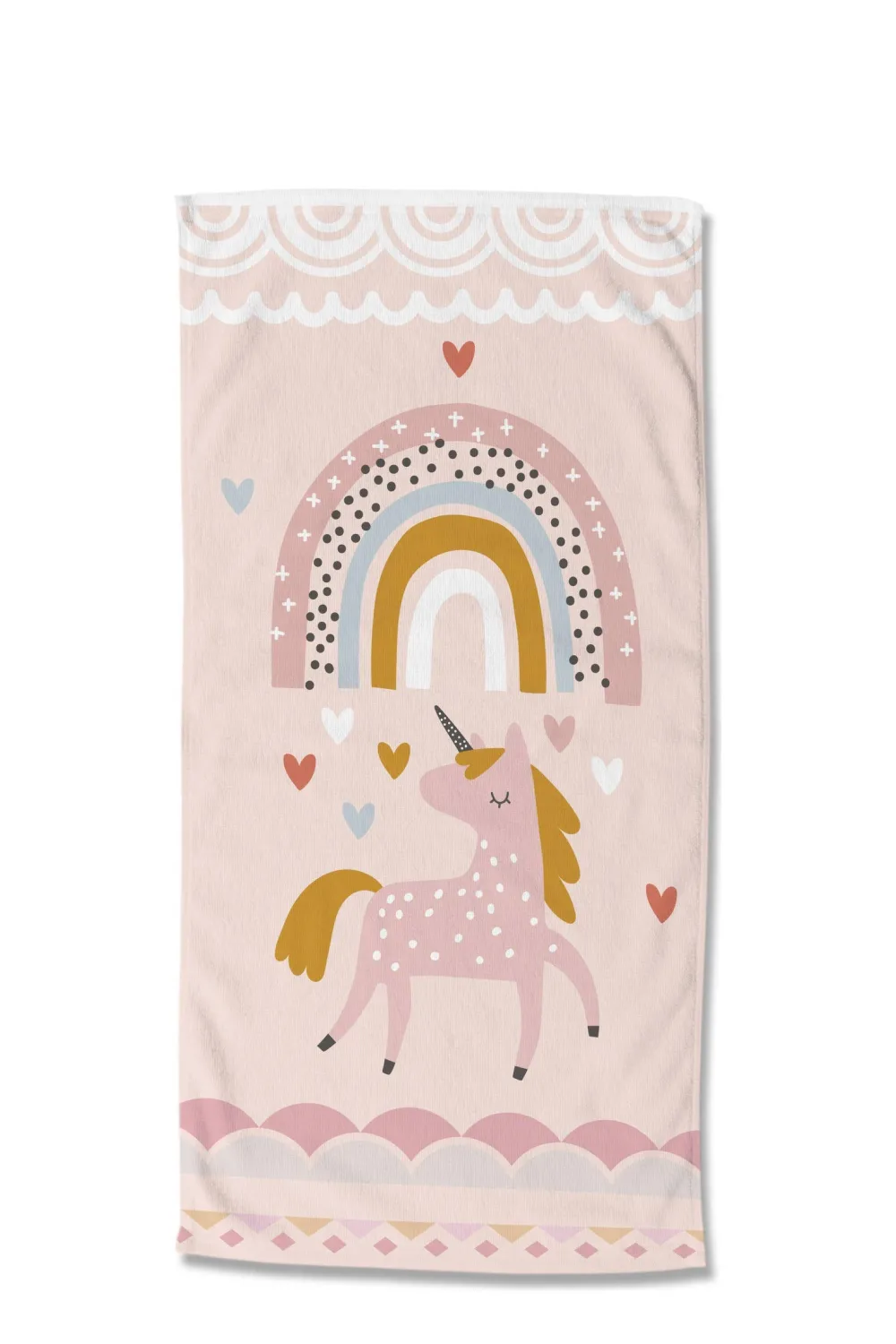 Store Good Morning Kinderstrandlaken (150X75 Cm) Roze