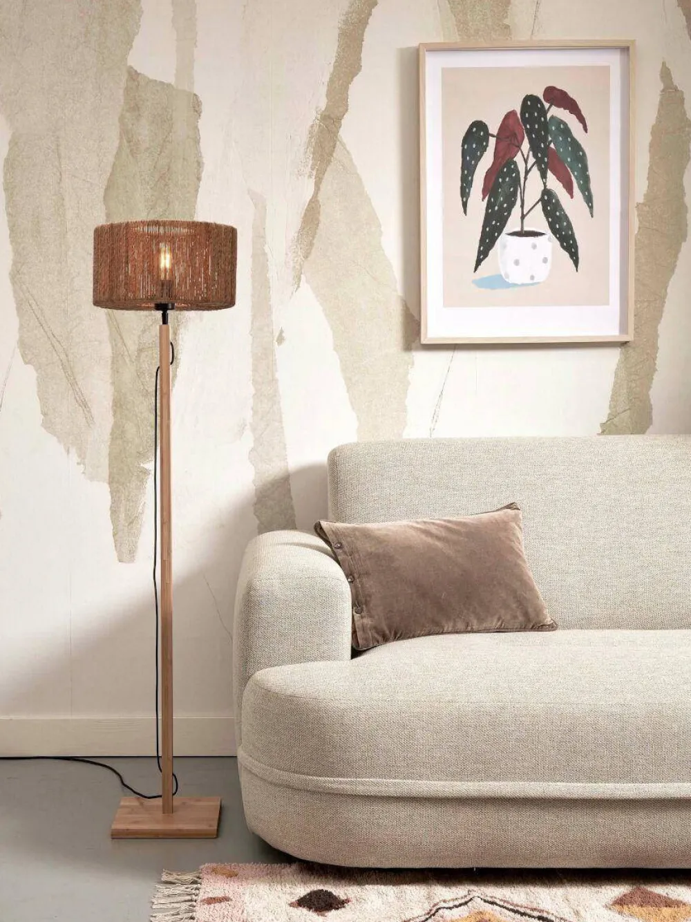 Cheap Good&Mojo Vloerlamp Iguazu (O30 Cm)