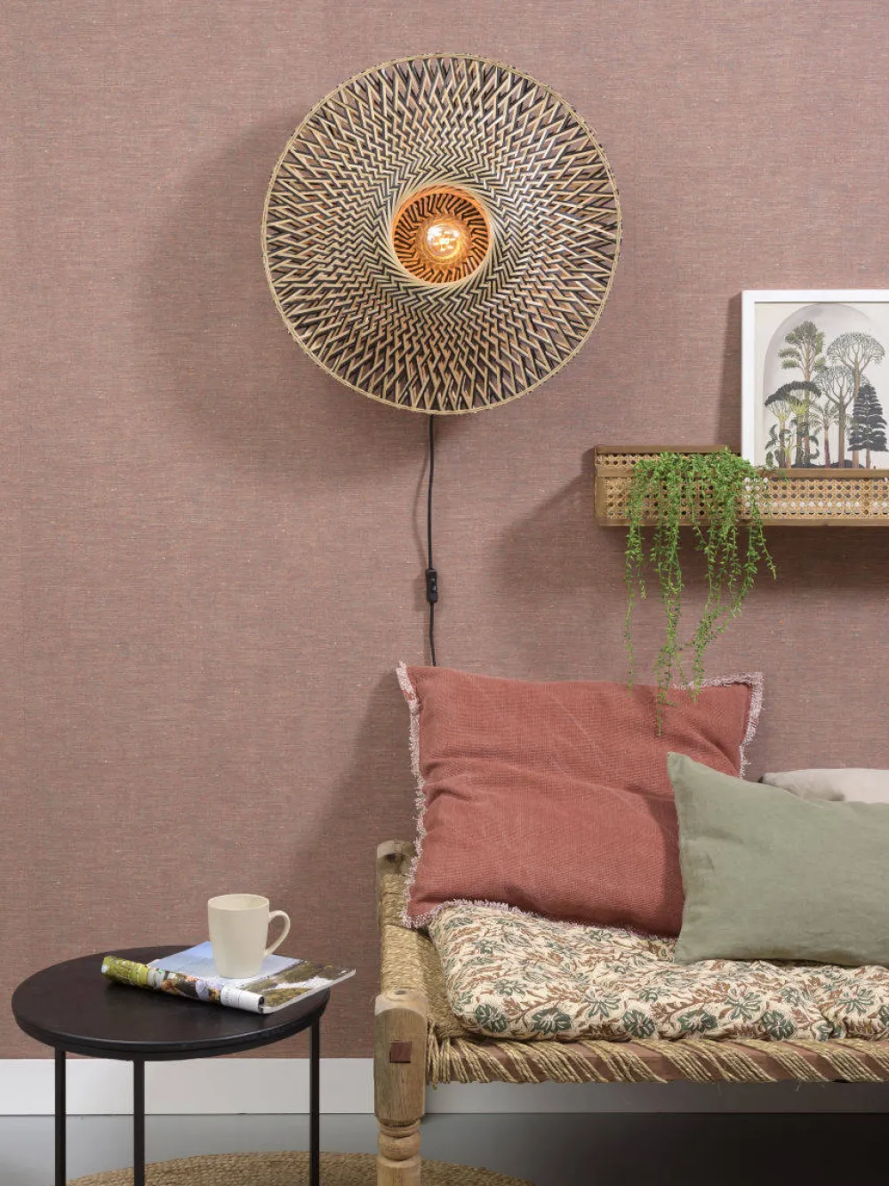 New Good&Mojo Wandlamp Bali