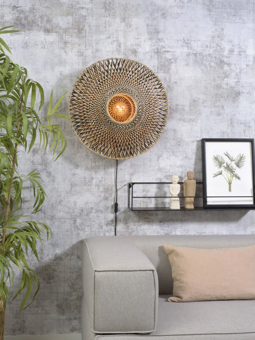 New Good&Mojo Wandlamp Bali
