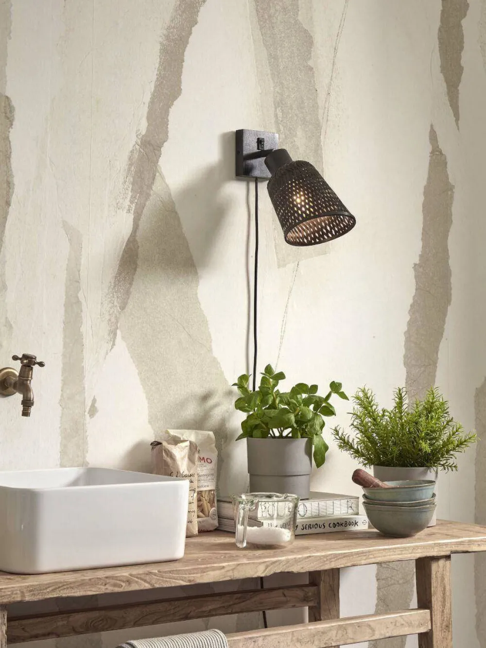 Clearance Good&Mojo Wandlamp Java (O15 Cm)