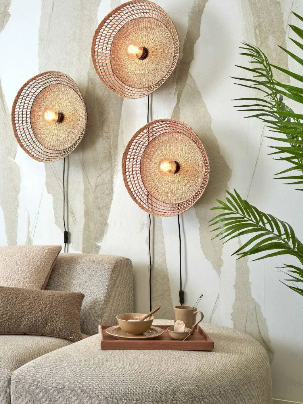 Cheap Good&Mojo Wandlamp Pantanal (O45 Cm)