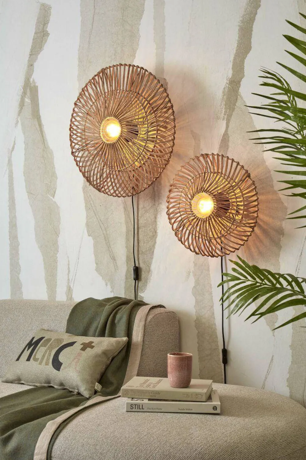 Fashion Good&Mojo Wandlamp Zanzibar (O55 Cm)