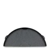Gietijzeren Halve Maan Bakplaat L|Grizzly Grills Outlet