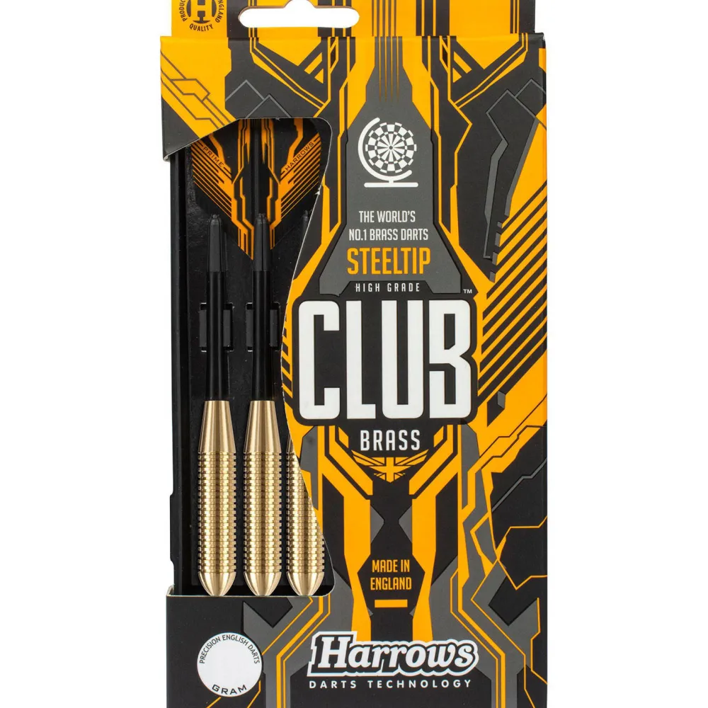 Club Brass Steeltip Dartpijlen (22 Gram)|Harrows Store