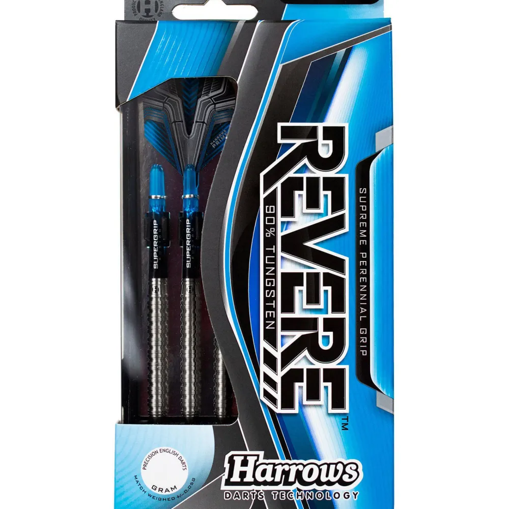Revere 90% Tungsten Steeltip Dartpijlen (23 Gram)|Harrows New