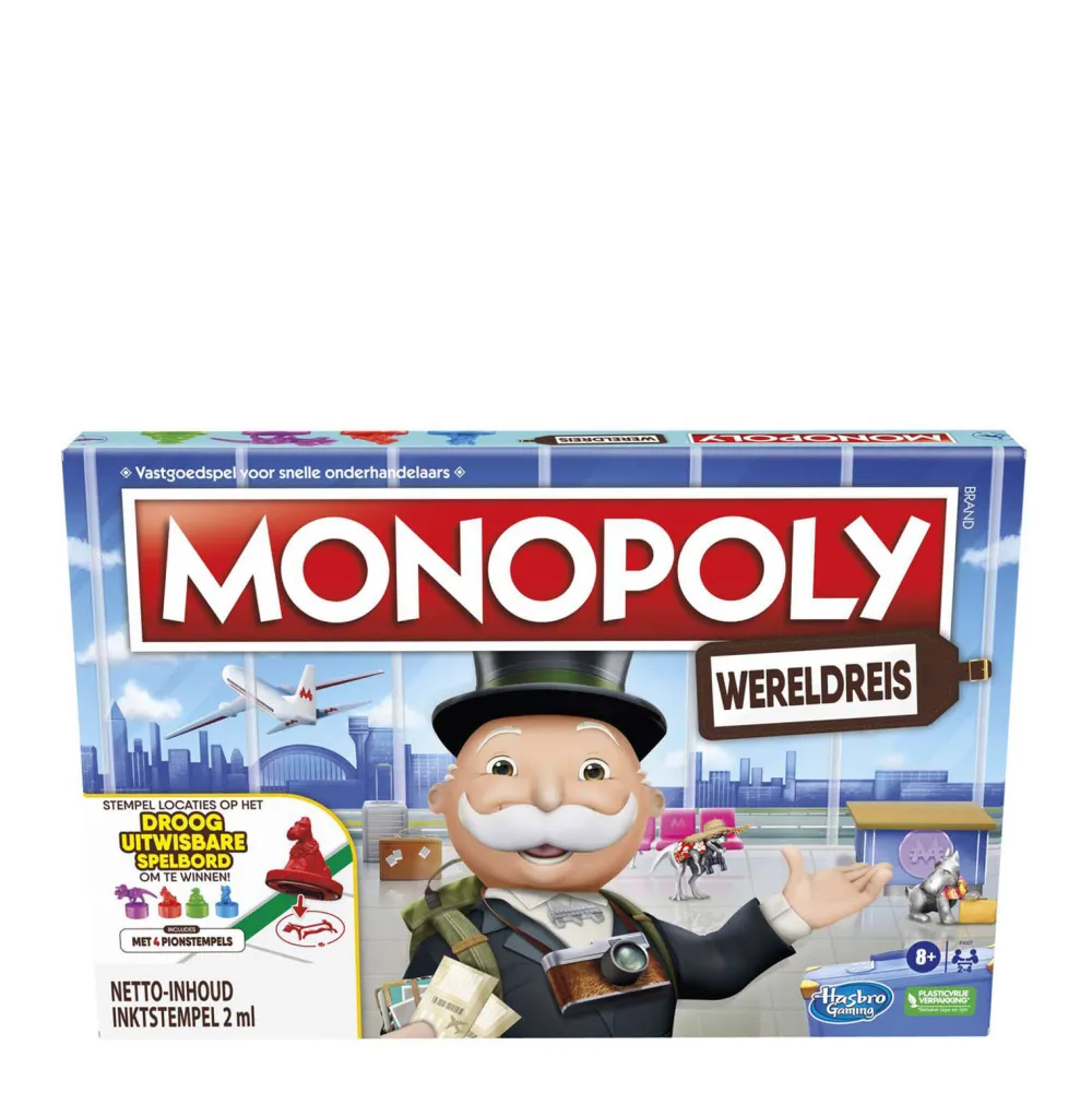 Monopoly Wereldreis|Hasbro Gaming Store