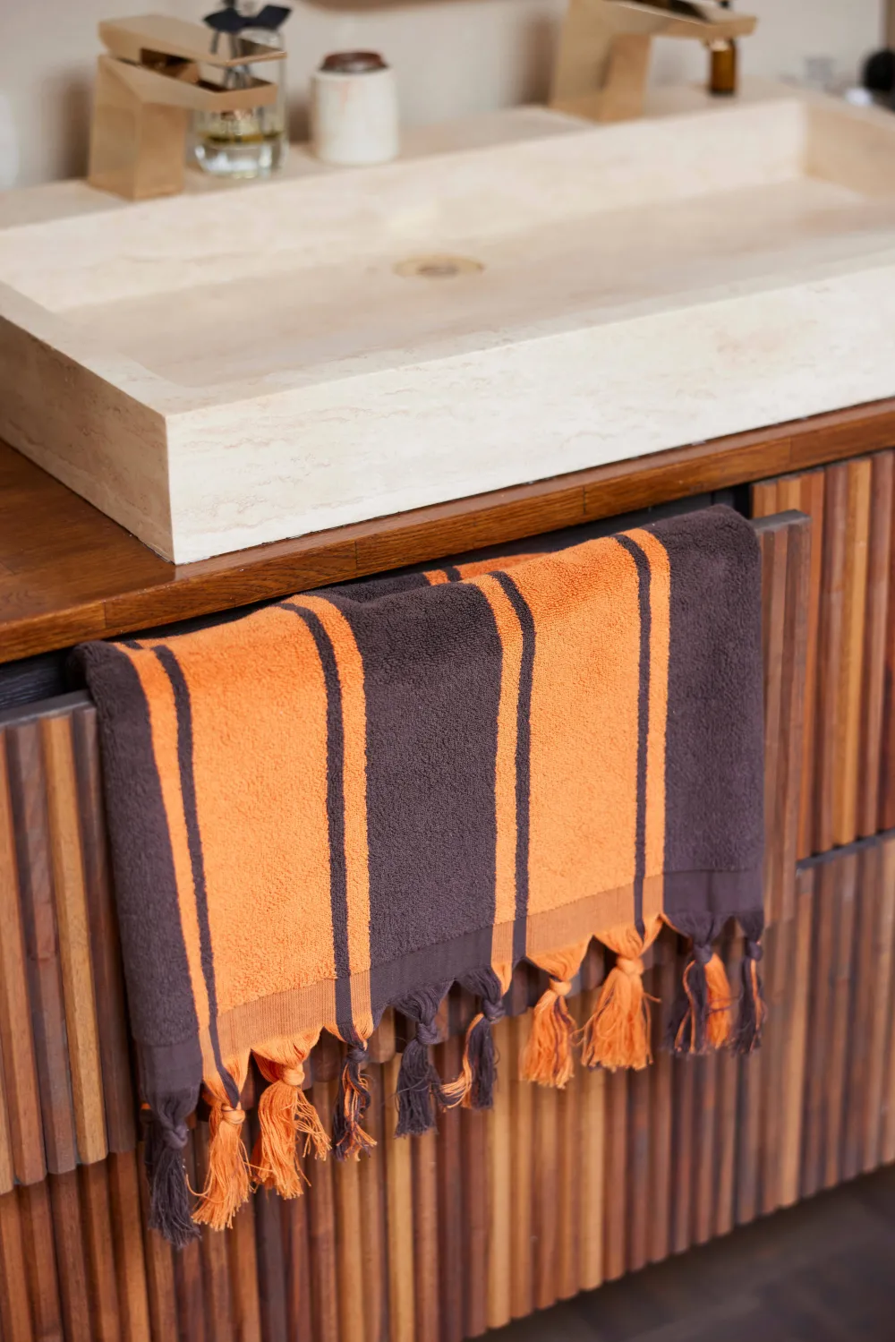 Shop HKliving Douchelaken 1976 (140X70 Cm)
