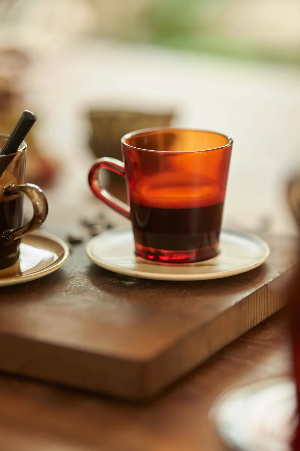 Online HKliving Koffieglas 70'S (O7,7 Cm) (200 Ml) (Set Van 4)