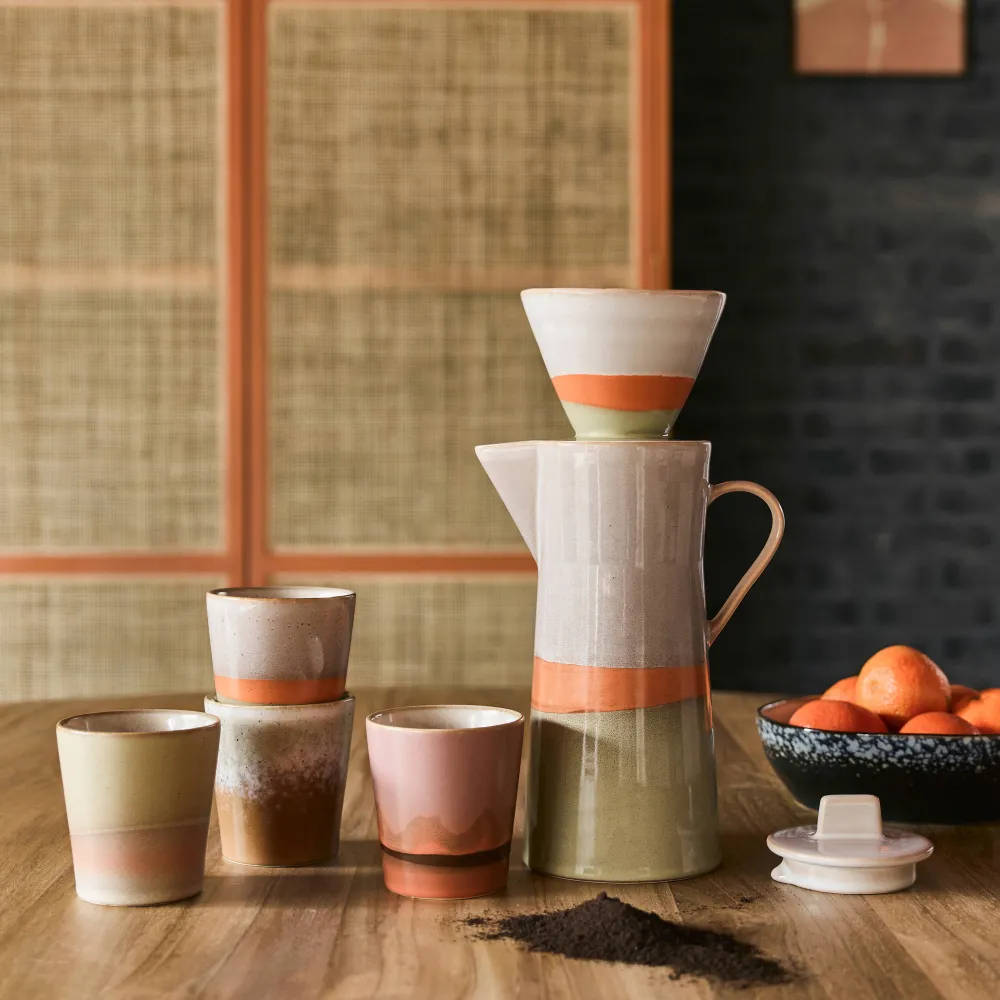 New HKliving Koffiekopje 70'S (O7,5 Cm) (180 Ml)
