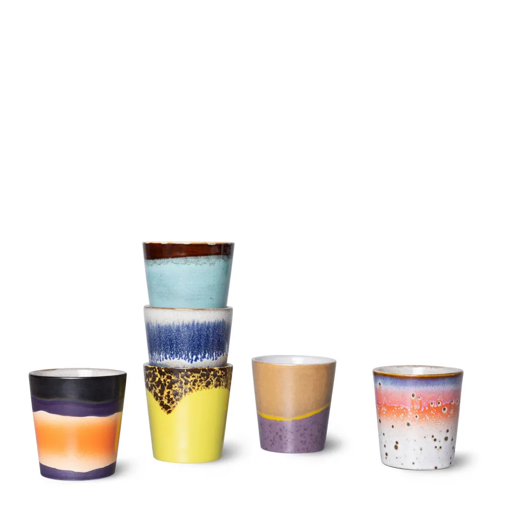 Hot HKliving Koffiekopje 70'S (O7,5 Cm) (180 Ml)