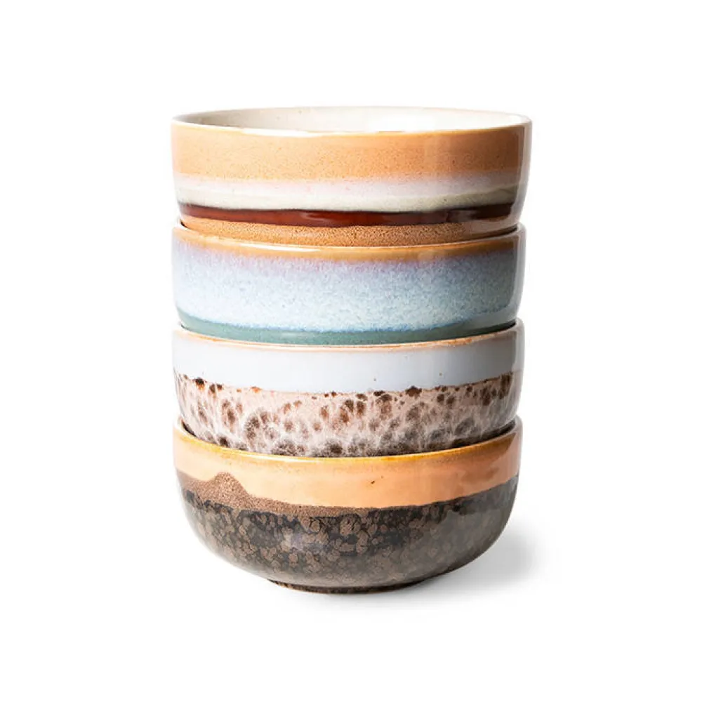 Shop HKliving Kom 70'S (O11 Cm) (Set Van 4)