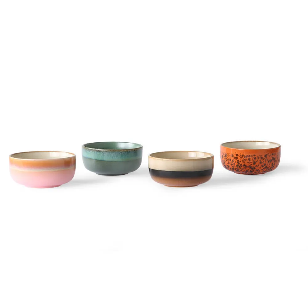 Flash Sale HKliving Kom 70'S (O12,5 Cm) (Set Van 4)