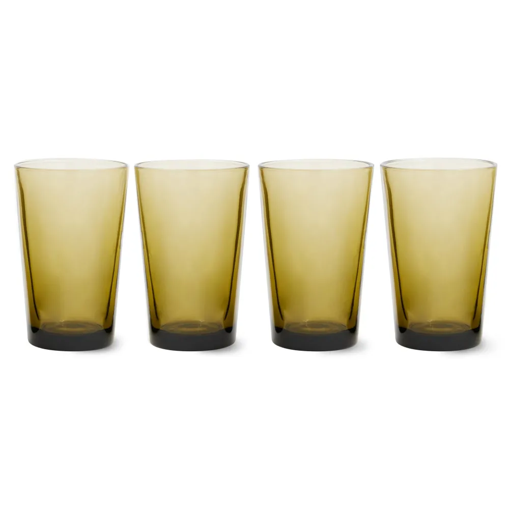 Cheap HKliving Theeglas 70'S (O8,7 Cm) (400 Ml) (Set Van 4)