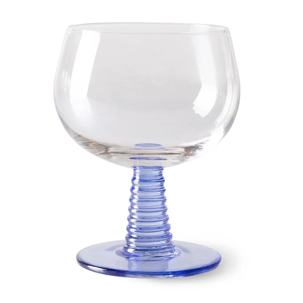 Discount HKliving Wijnglas Swirl (350 Ml) (O10 Cm)
