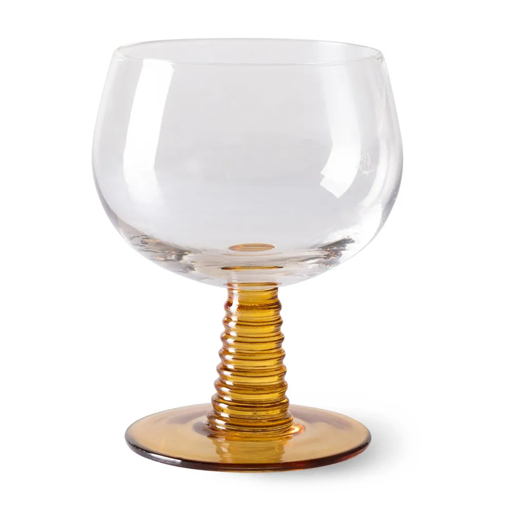 Clearance HKliving Wijnglas Swirl (350 Ml) (O10 Cm)