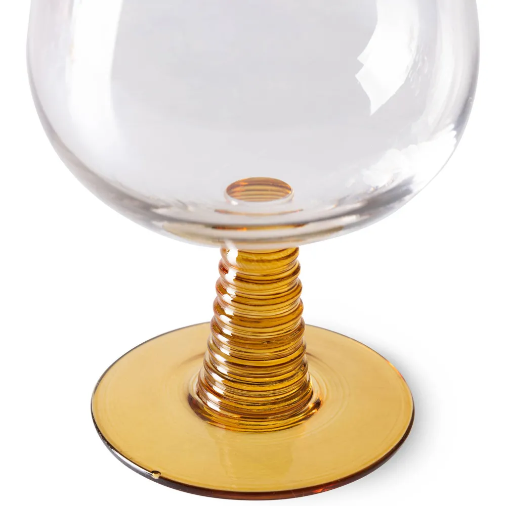 Clearance HKliving Wijnglas Swirl (350 Ml) (O10 Cm)