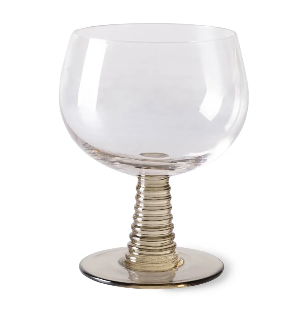 Sale HKliving Wijnglas Swirl (350 Ml) (O10 Cm)