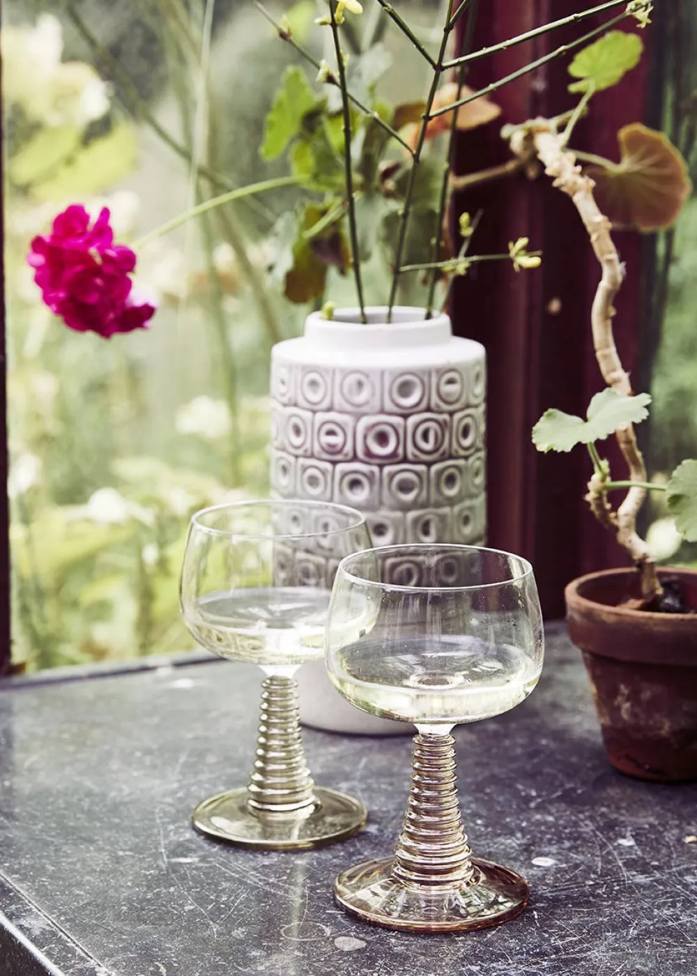 Sale HKliving Wijnglas Swirl (275 Ml) (O8,5 Cm)