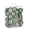 New House of Seasons Kerstbal Onbreekbaar (Set Van 40) (O8 Cm)