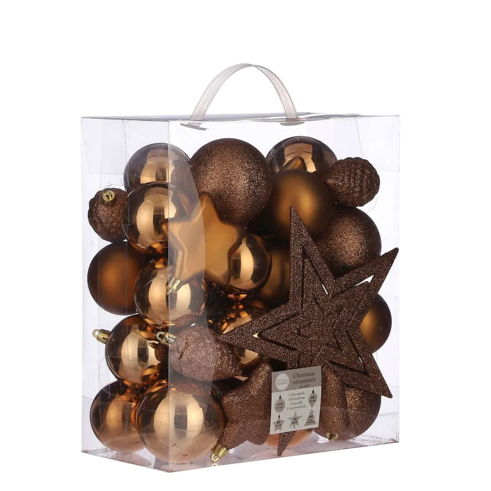 Flash Sale House of Seasons Kerstbal Onbreekbaar (Set Van 40) (O8 Cm)