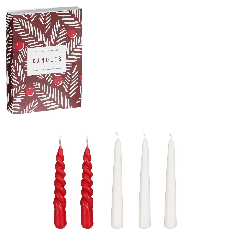 Online House of Seasons Kerstdecoratie (Set Van 5)