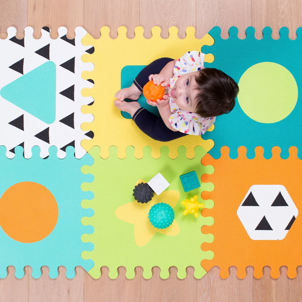Main - Soft Foam Puzzle Mat Vloerpuzzel 6 Stukjes|Infantino Shop