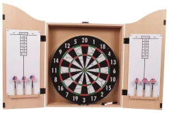 Dartset - Kabinet, Dartbord En 6 Dartpijlen|Innergames Hot
