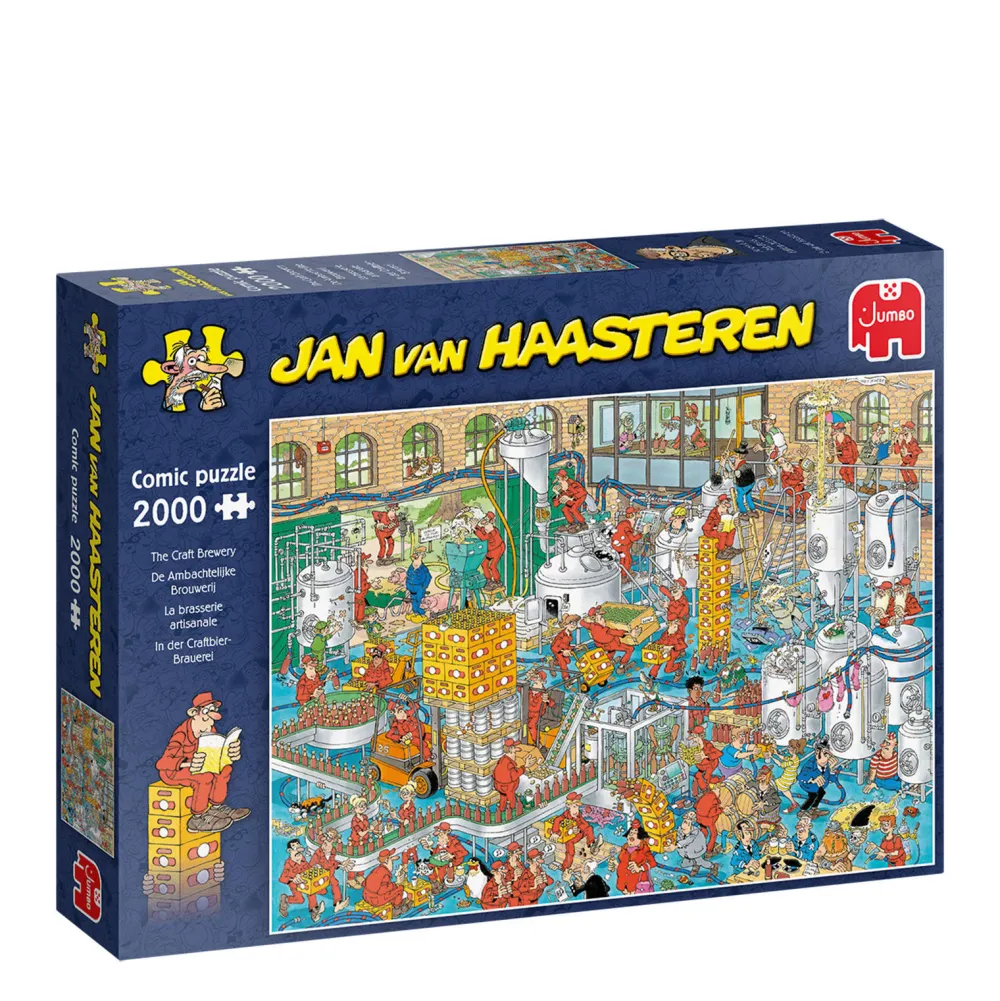 De Ambachtelijke Brouwerij Legpuzzel 2000 Stukjes|Jan van Haasteren Hot