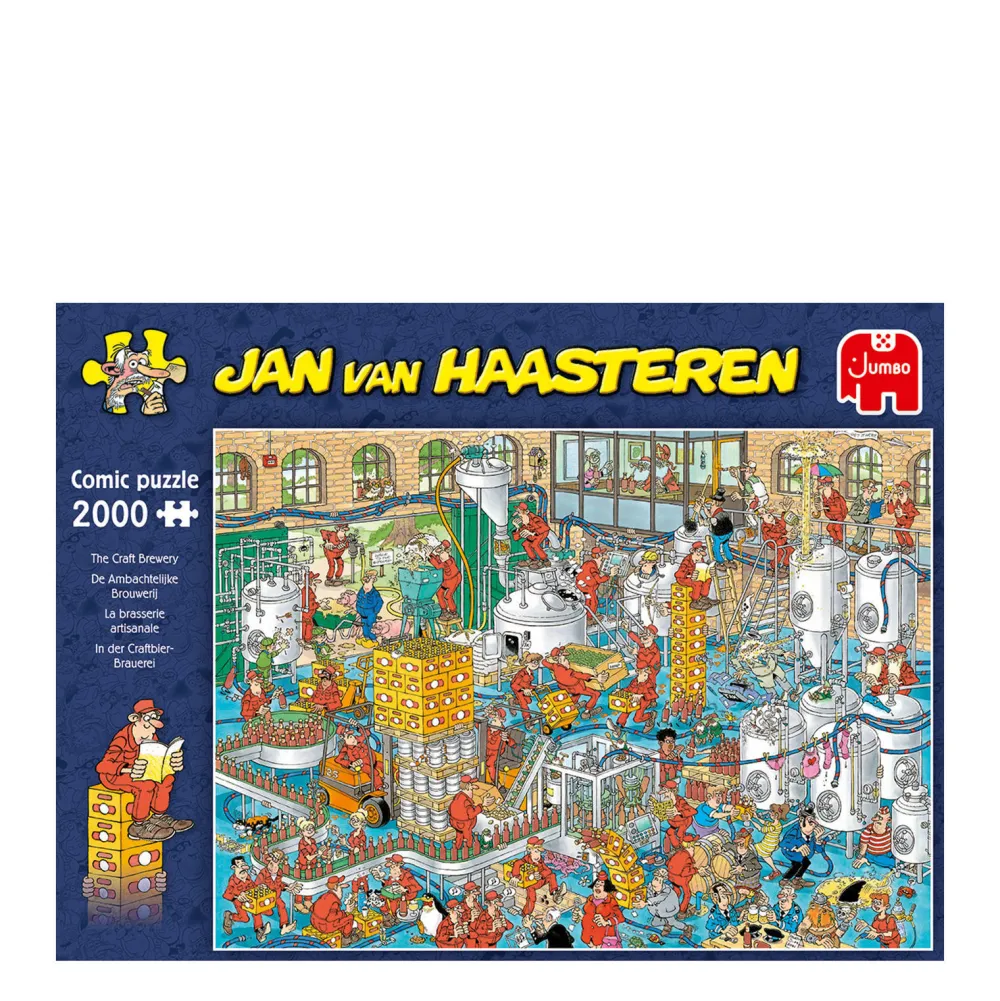 De Ambachtelijke Brouwerij Legpuzzel 2000 Stukjes|Jan van Haasteren Hot