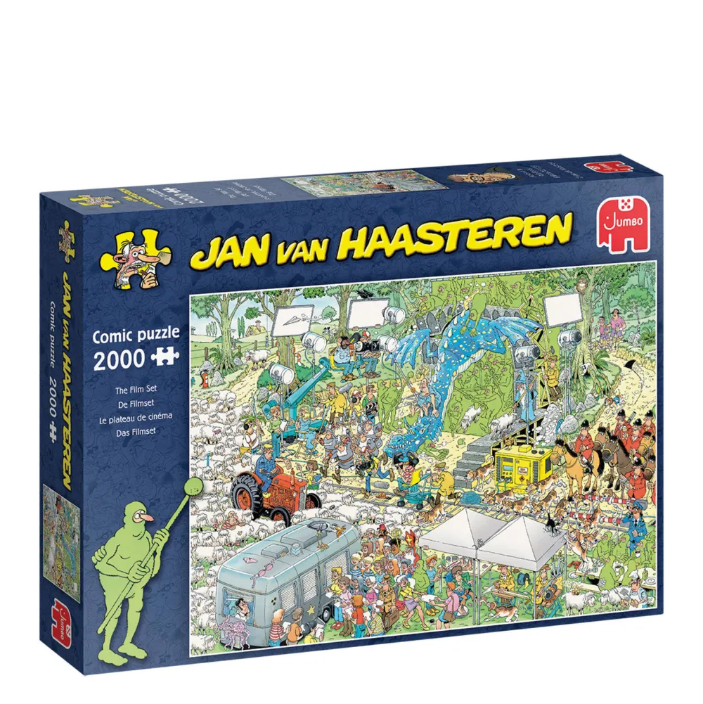 De Filmset Legpuzzel 2000 Stukjes|Jan van Haasteren Fashion