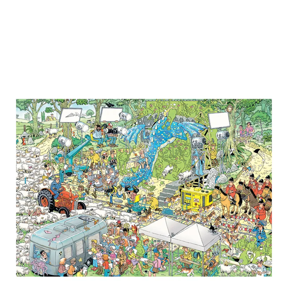De Filmset Legpuzzel 2000 Stukjes|Jan van Haasteren Fashion
