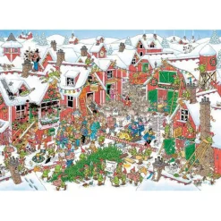 Het Dorp Van De Kerstman Legpuzzel 5000 Stukjes|Jan van Haasteren Outlet