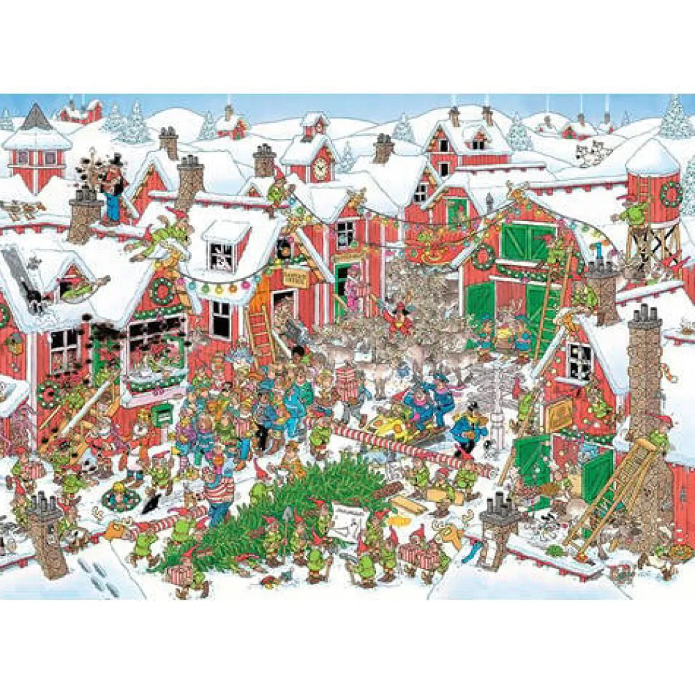 Het Dorp Van De Kerstman Legpuzzel 5000 Stukjes|Jan van Haasteren Outlet