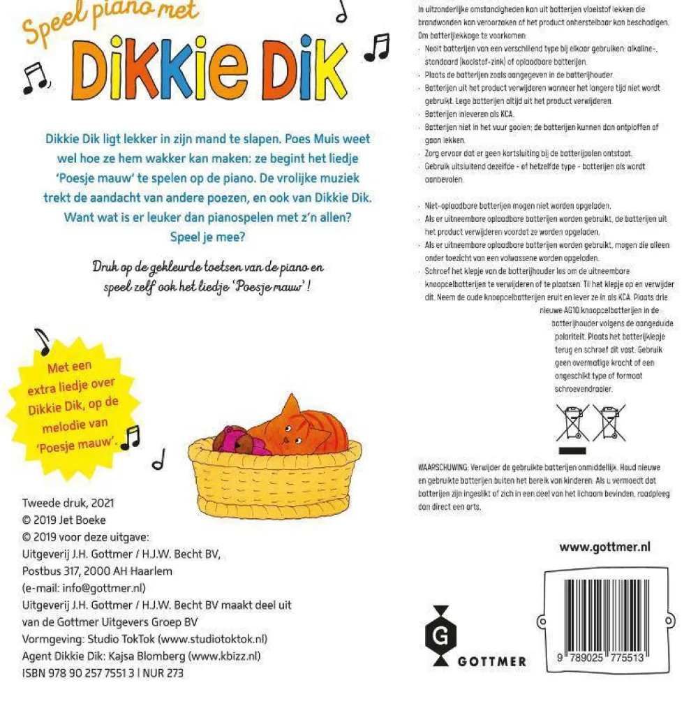 Jet Boeke Speel Piano Met Dikkie Dik|wehkamp Sale