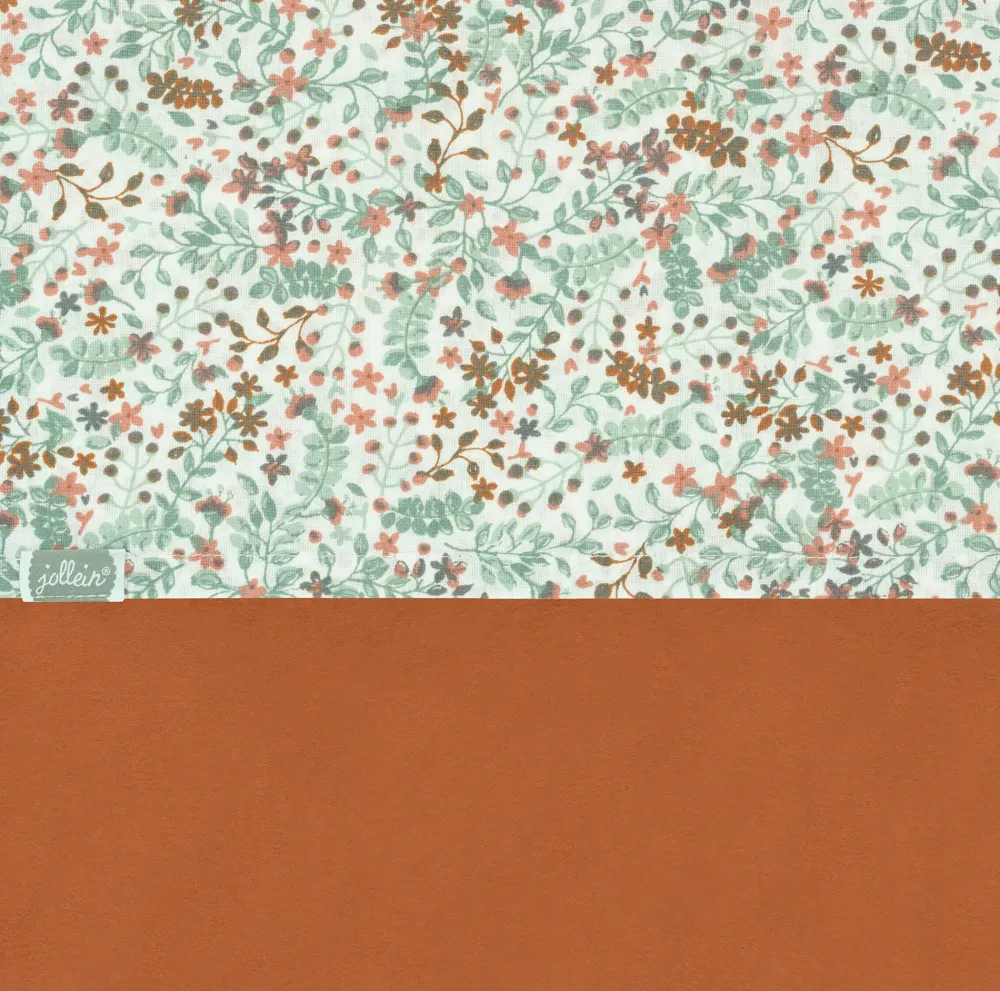 Cheap Jollein Baby Ledikantaken 120X150Cm Bloemen Groen