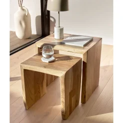 Flash Sale Kave Home Bijzettafel (Set Van 2) Zuleika