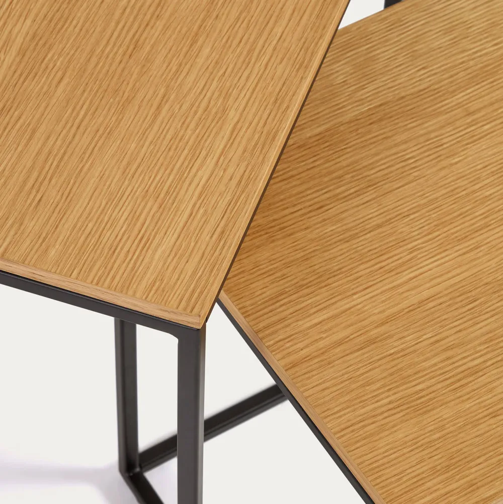 Fashion Kave Home Bijzettafel (Set Van 2) Yoanna