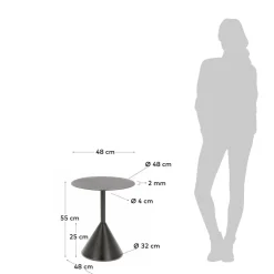 Clearance Kave Home Bijzettafel Yinan