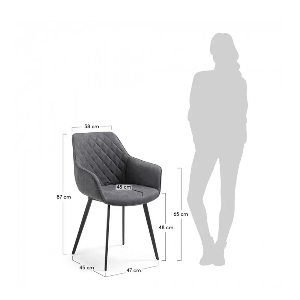 Clearance Kave Home Eetkamerstoel Amira (Set Van 2)