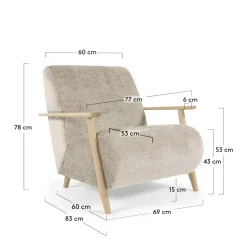 Hot Kave Home Fauteuil Meghan