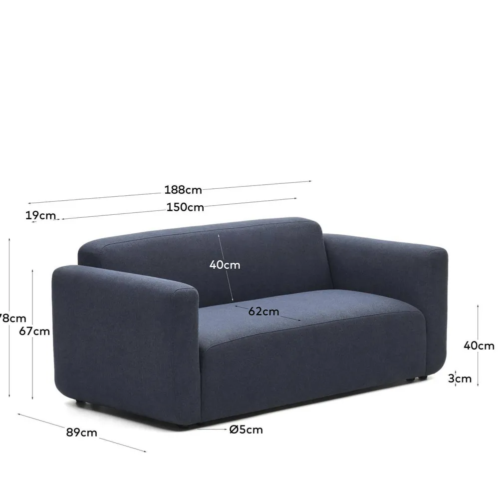 Clearance Kave Home Modulaire 2-Zitsbank Neom