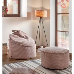 Store Kave Home Poef Wilma