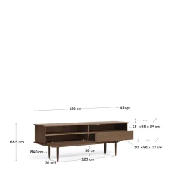 Online Kave Home Tv-Meubel Carolin