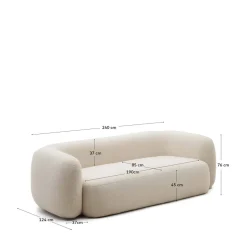 Best Sale Kave Home 3-Zitsbank Martina