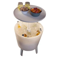Bijzettafel Illuminated Coolbar (Verlicht O50/57 Cm)|Keter Best Sale